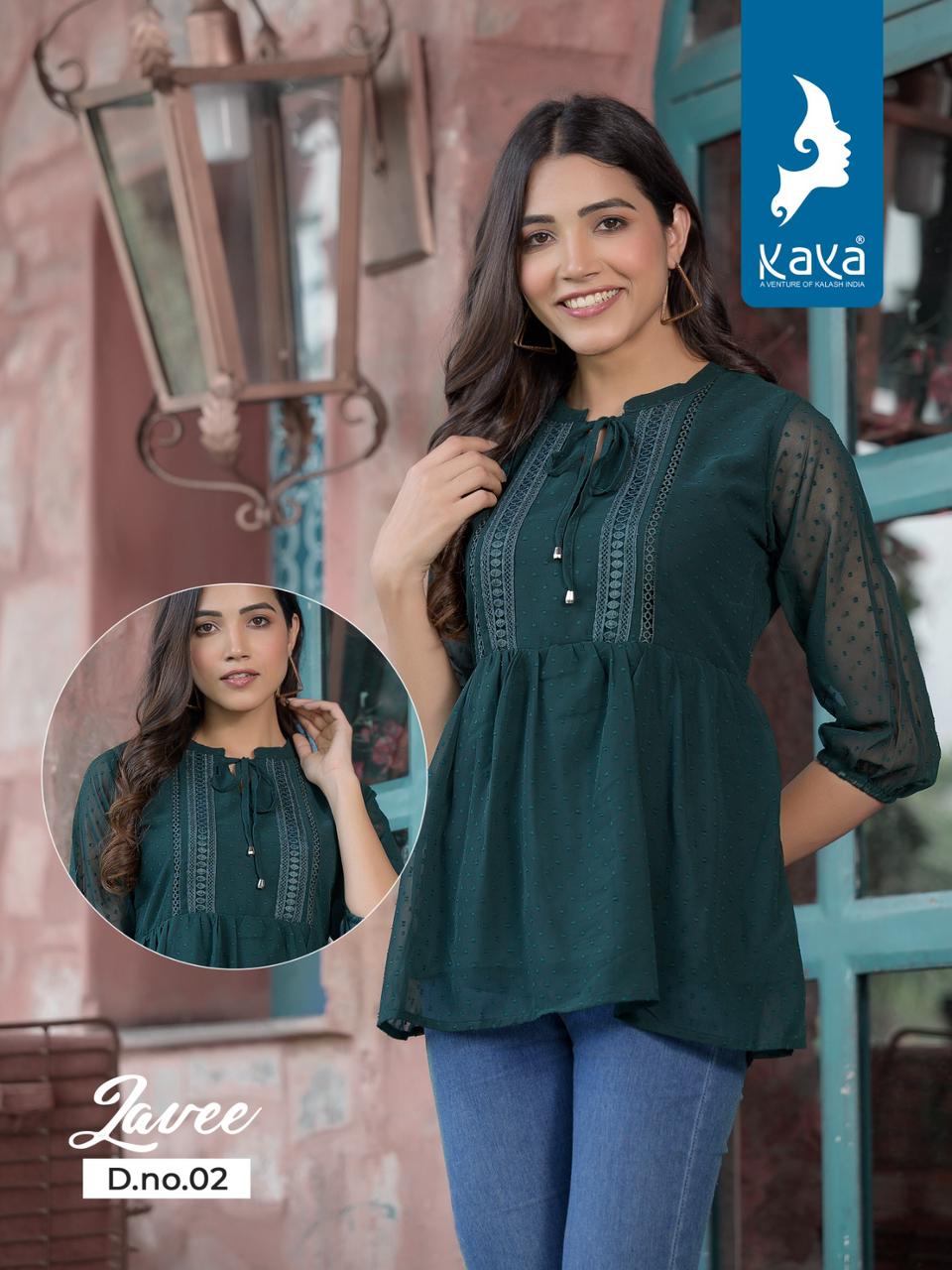 Lavee By Kaya Short Ladies Top Catalog
